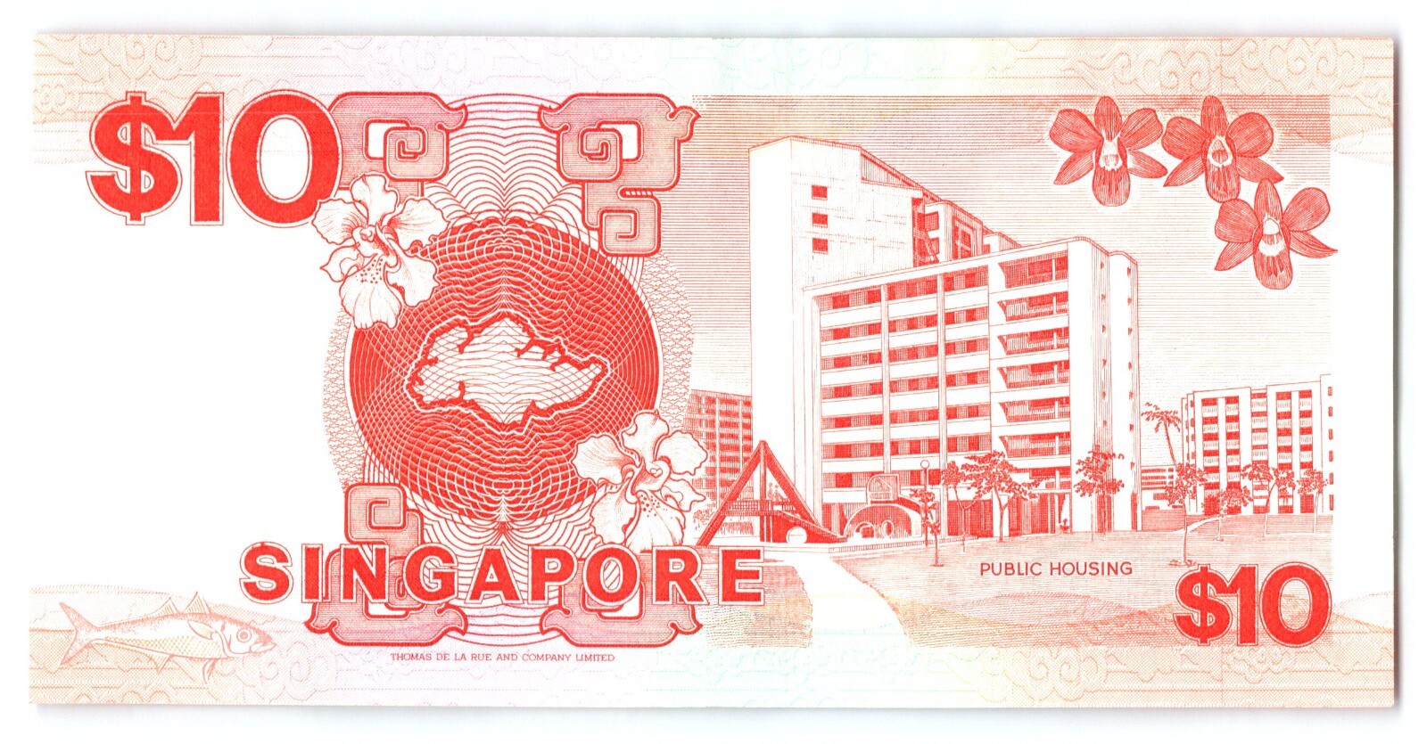 Singapore - 10 Dollars - 1985 - #A/55 729548