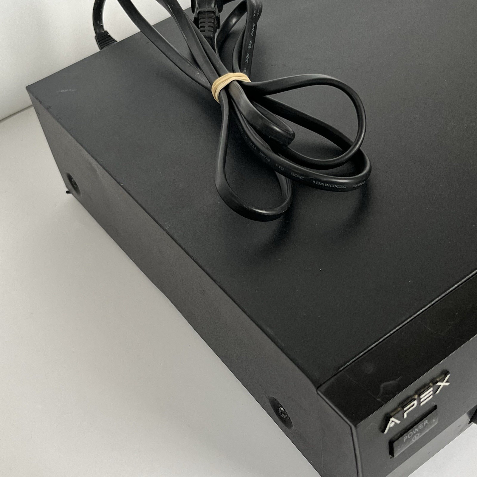 Apex Model AD-500W DVD Player Black Tested Fully Functional. No Remote.