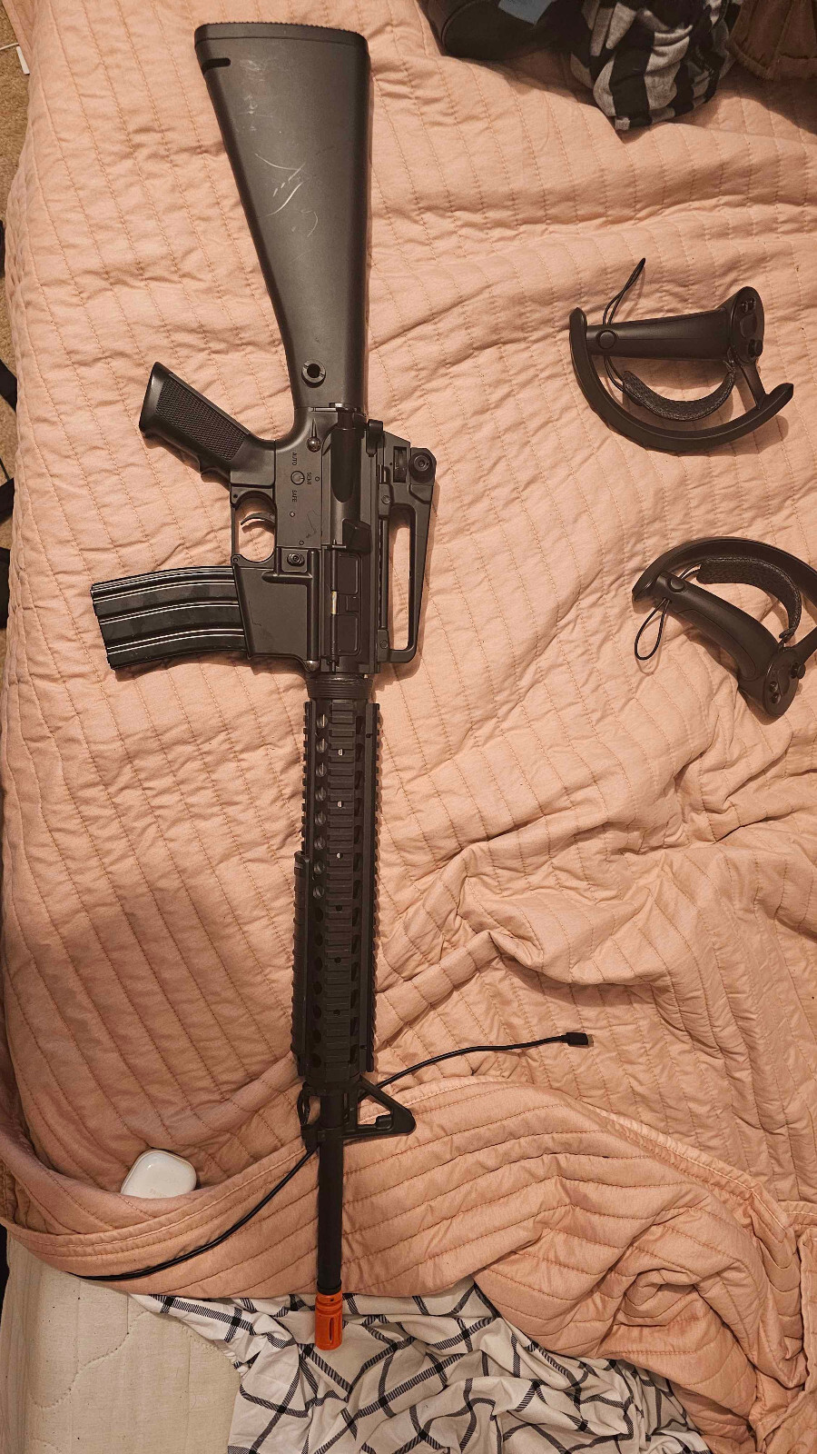 Lancer tactical m16 airsoft gun .2 mm