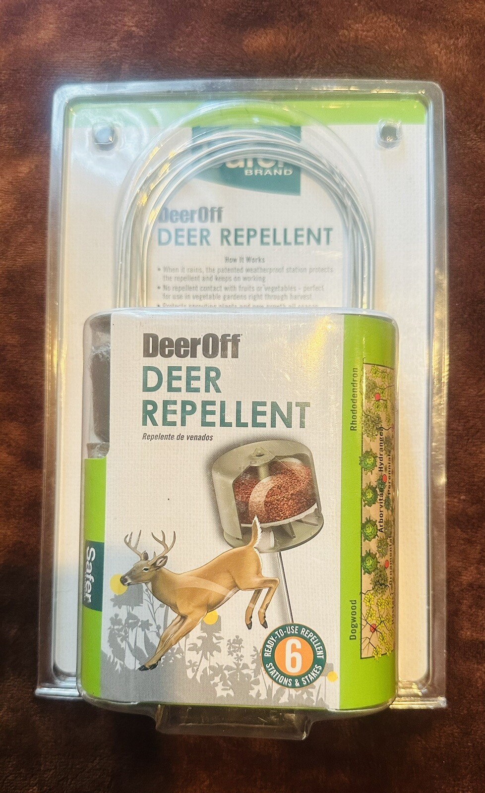 Safer Brand 5962 Waterproof Deer Repelling Stations