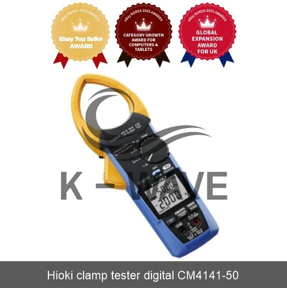Hioki CM4141-50 65x247x35mm AC Clamp Meter Innovative Current Sensor RMS 2000 A