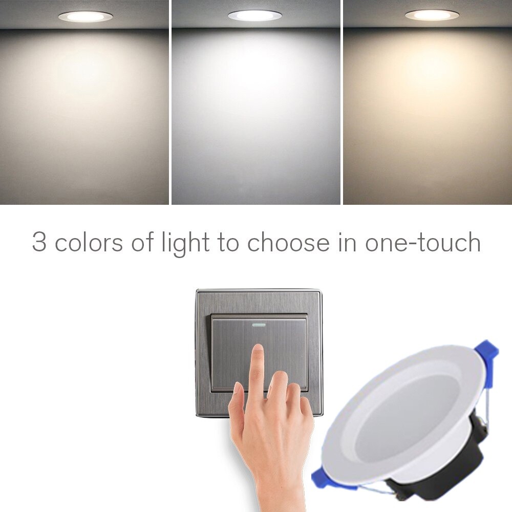 10~30pcs Dimmable LED Downlight 5W Spotlight Recessed Ceiling Panel Light