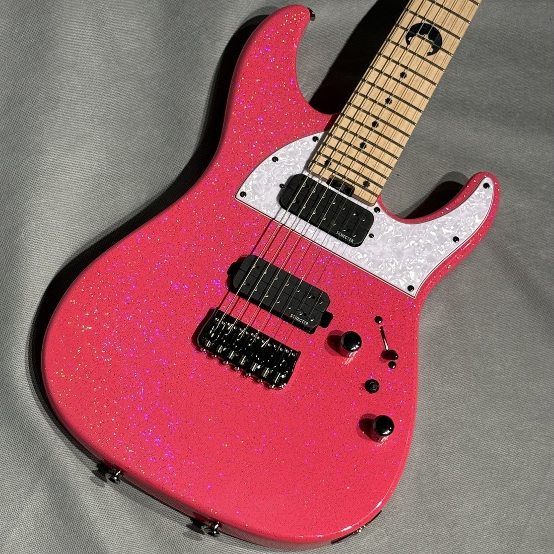 SCHECTER BC AveMujica Mortis Pink Glitter 48994