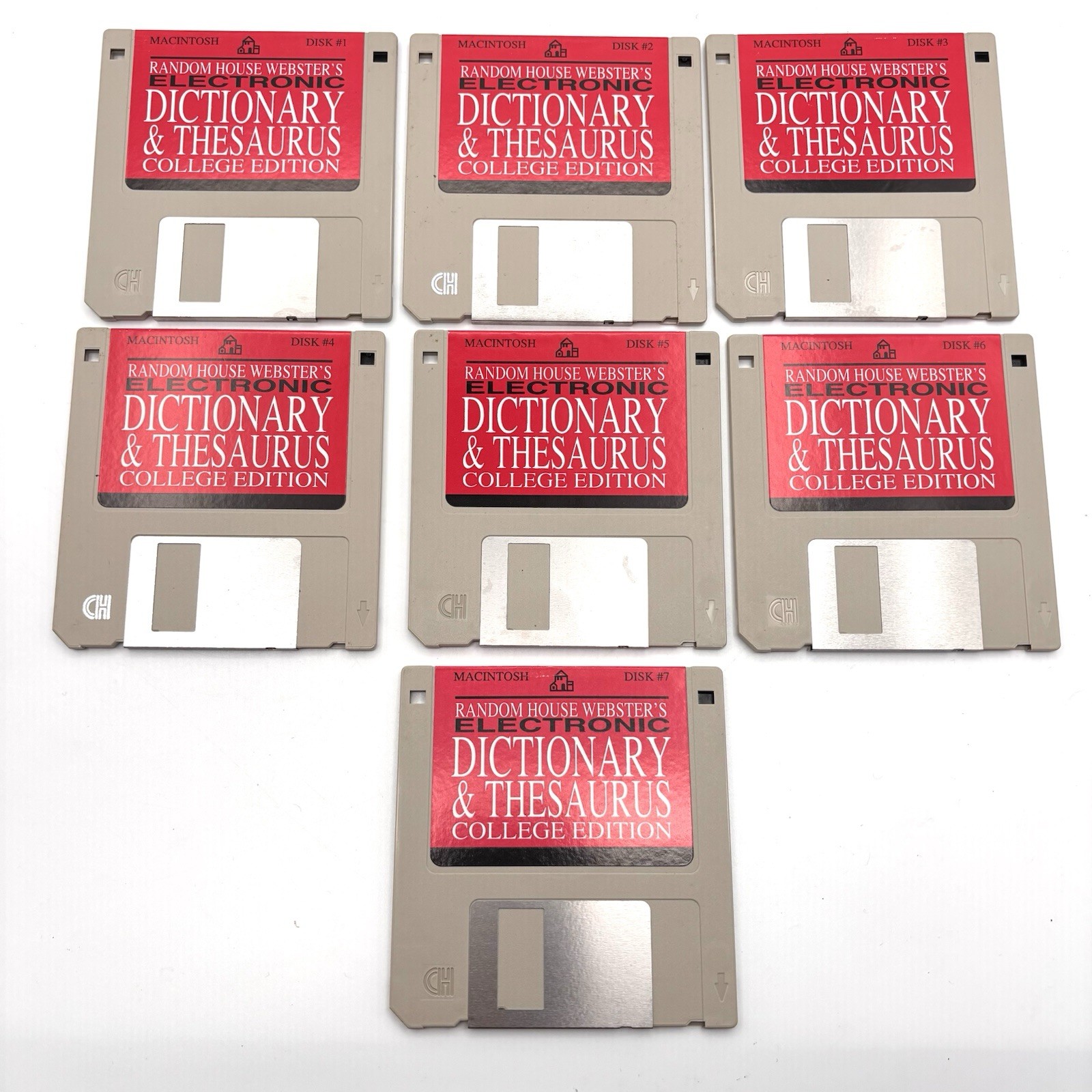 American Heritage Dictionary for Mac 3.5in Floppy Complete Set Vintage