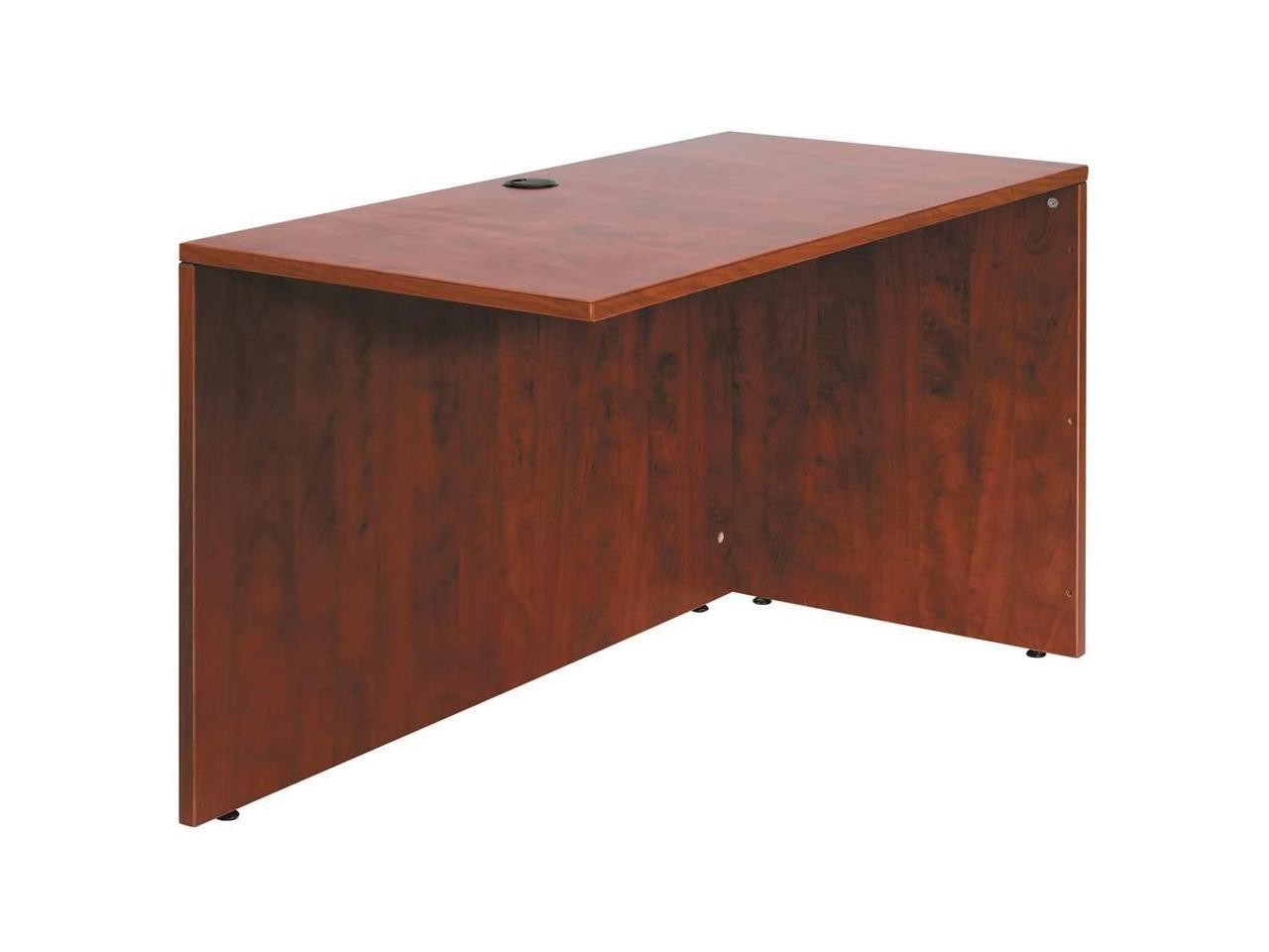 Boss 36-inch Mahogany Reversible Desk Return