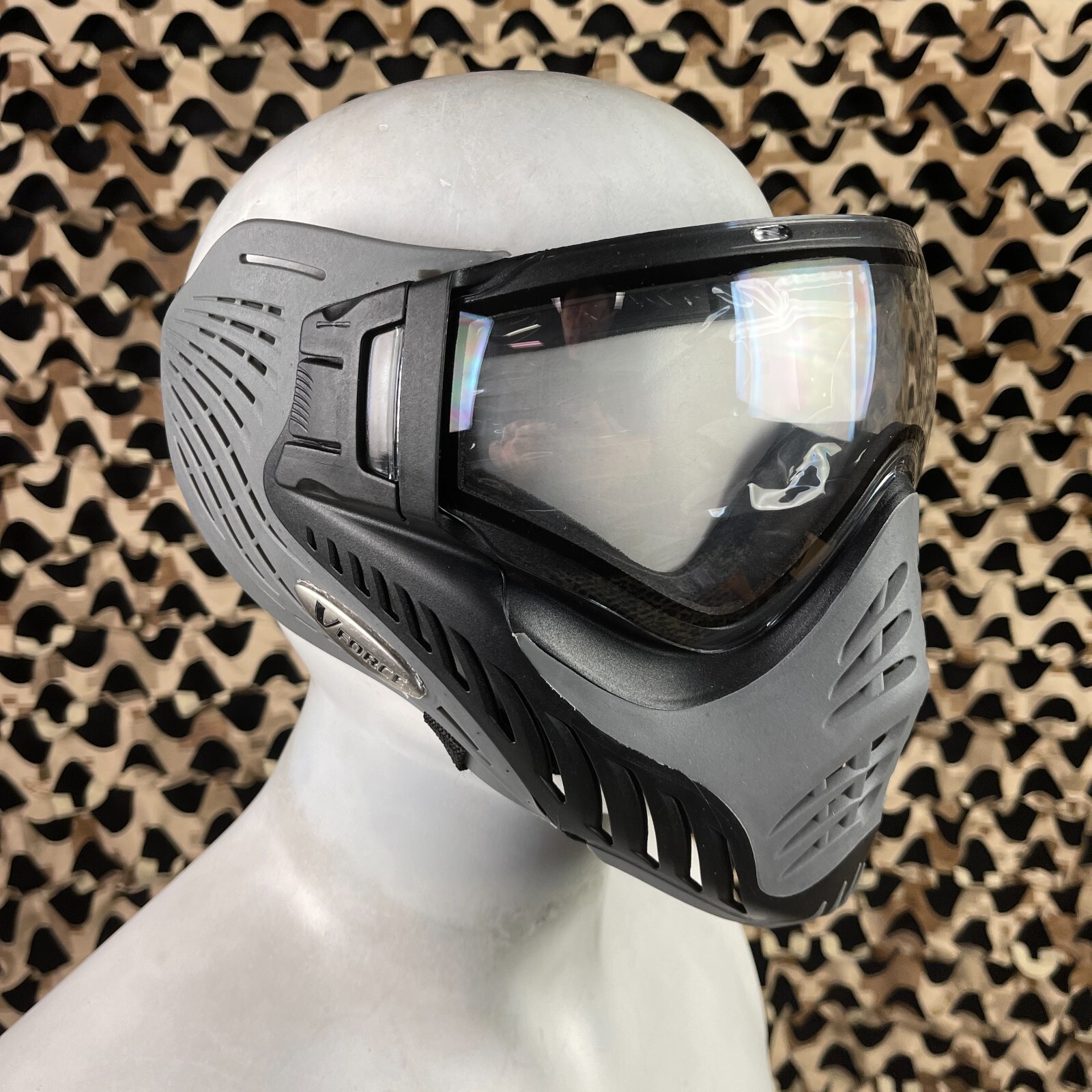NEW V-Force Profiler Paintball Mask - Charcoal (Shark)
