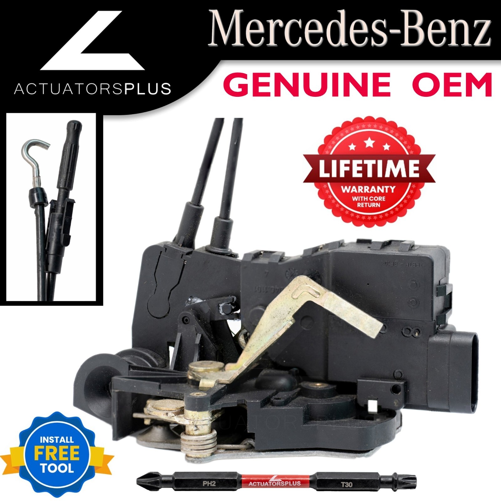 Mercedes-Benz ML350 Genuine OEM Rear Right Door Lock Actuator 02-05 **Lifetime**