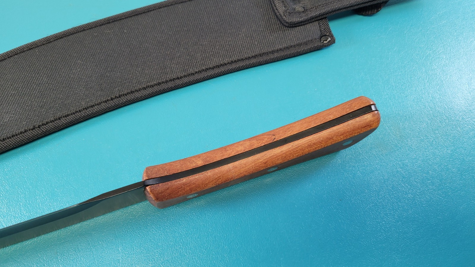Mint Takedown Knife Machete 1st Prod Run Tiger Co. Ltd + Sheath TR905