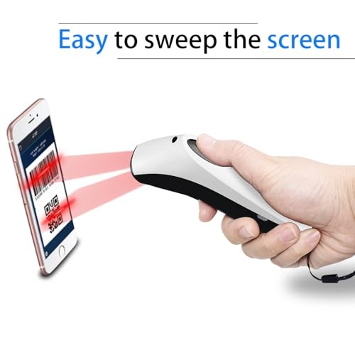 Bluetooth Wireless Handheld Barcode Scanner with Base 2.4G Wireless+USB Wired