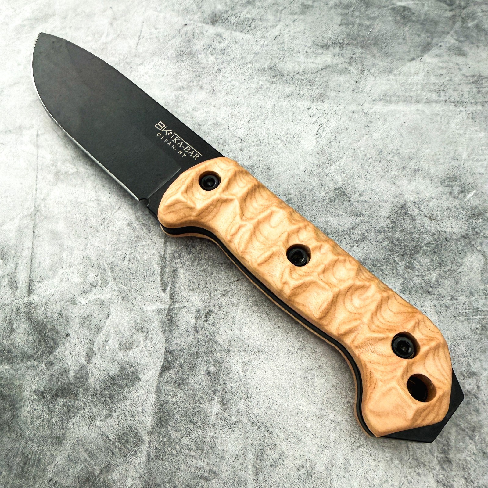 Aurelium maple handles/Scales for Ka-Bar Becker bk-2 bk-7 bk-9 etc made in USA