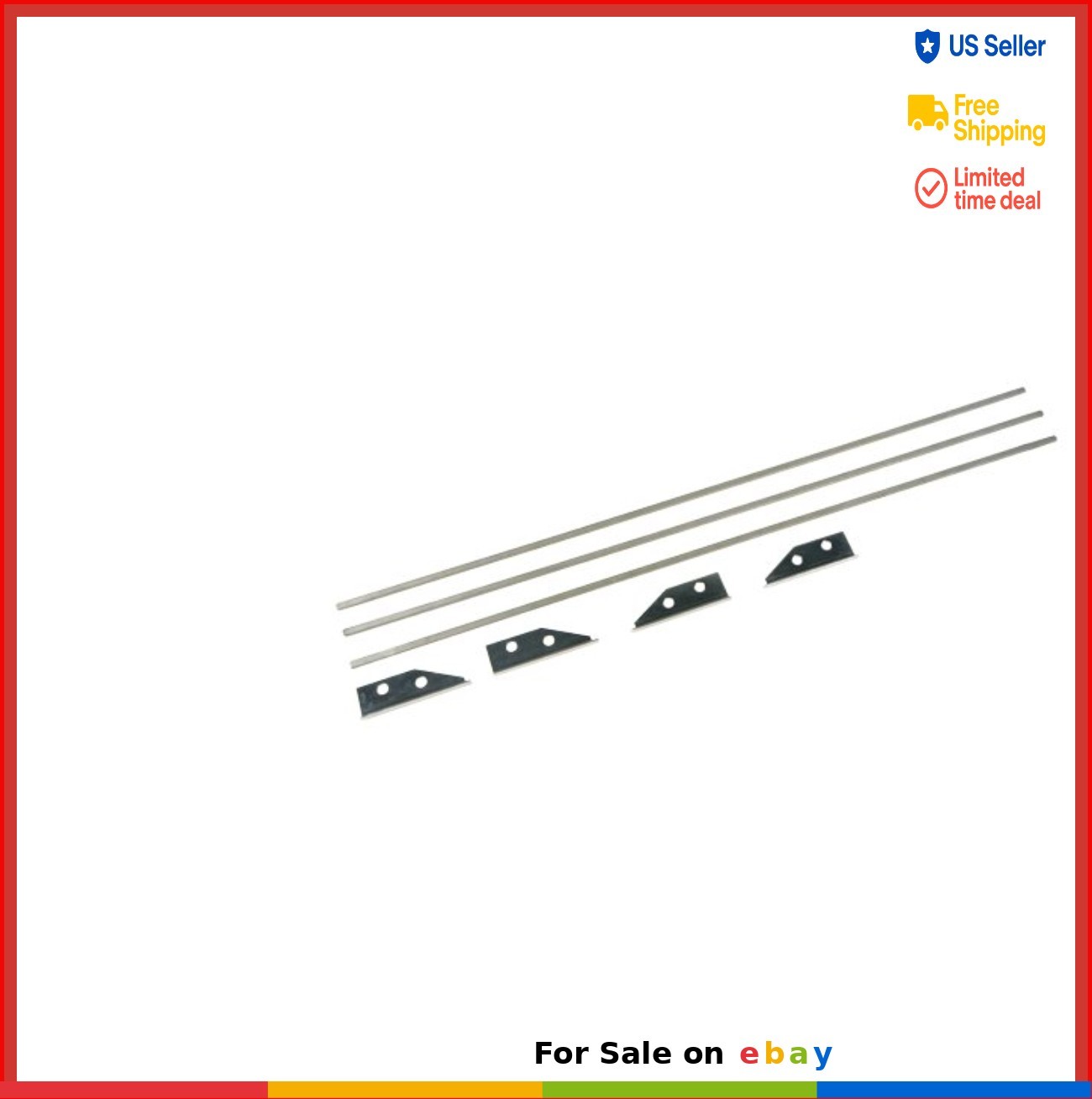 Repair Kit for 12 Inch Drywall Flat Finishing Box 12 Piece Metal Durable