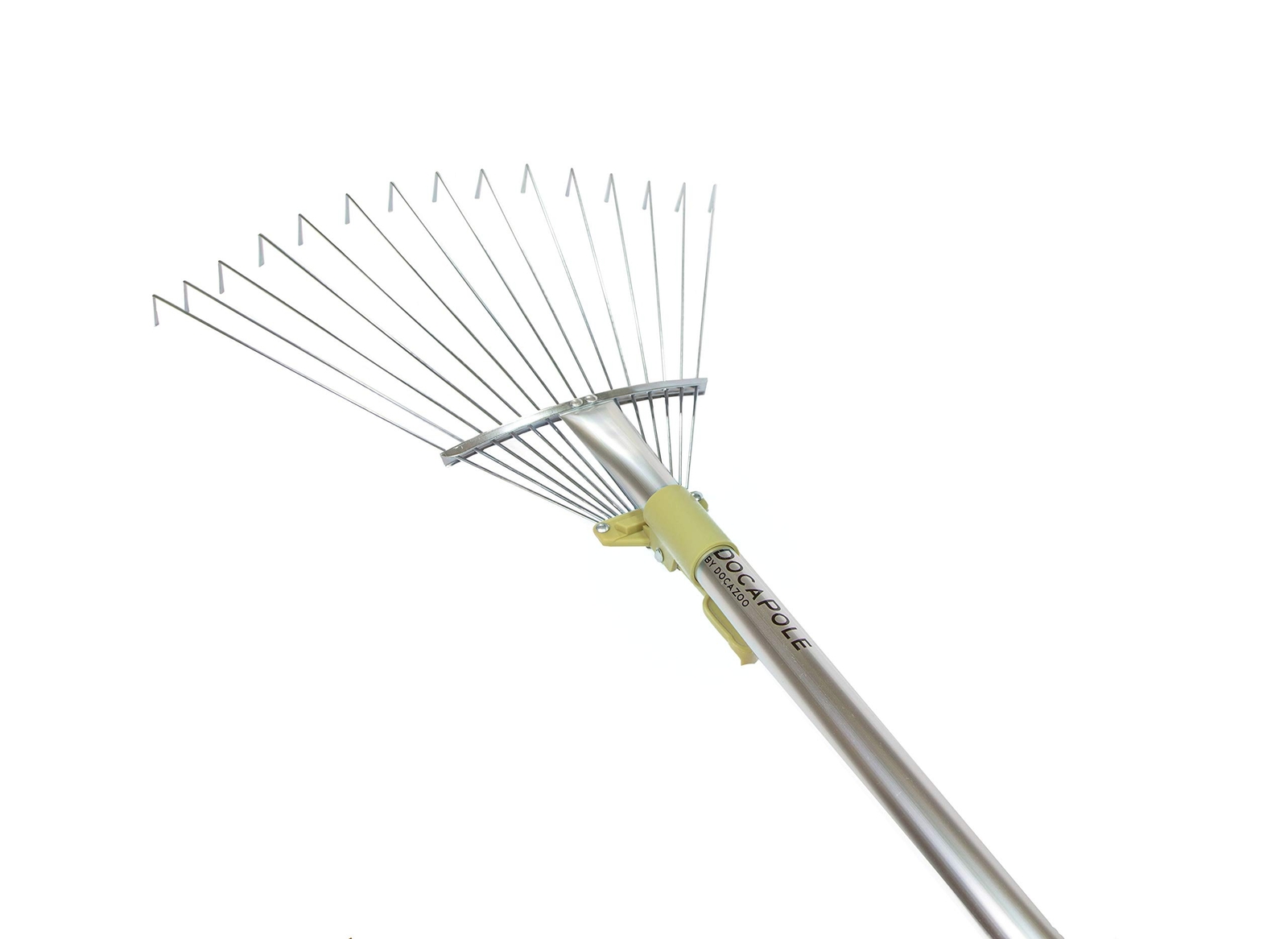 DOCAZOO, Roof Rake Extension Pole Attachment - Adjustable Roof Rake Attachmen...