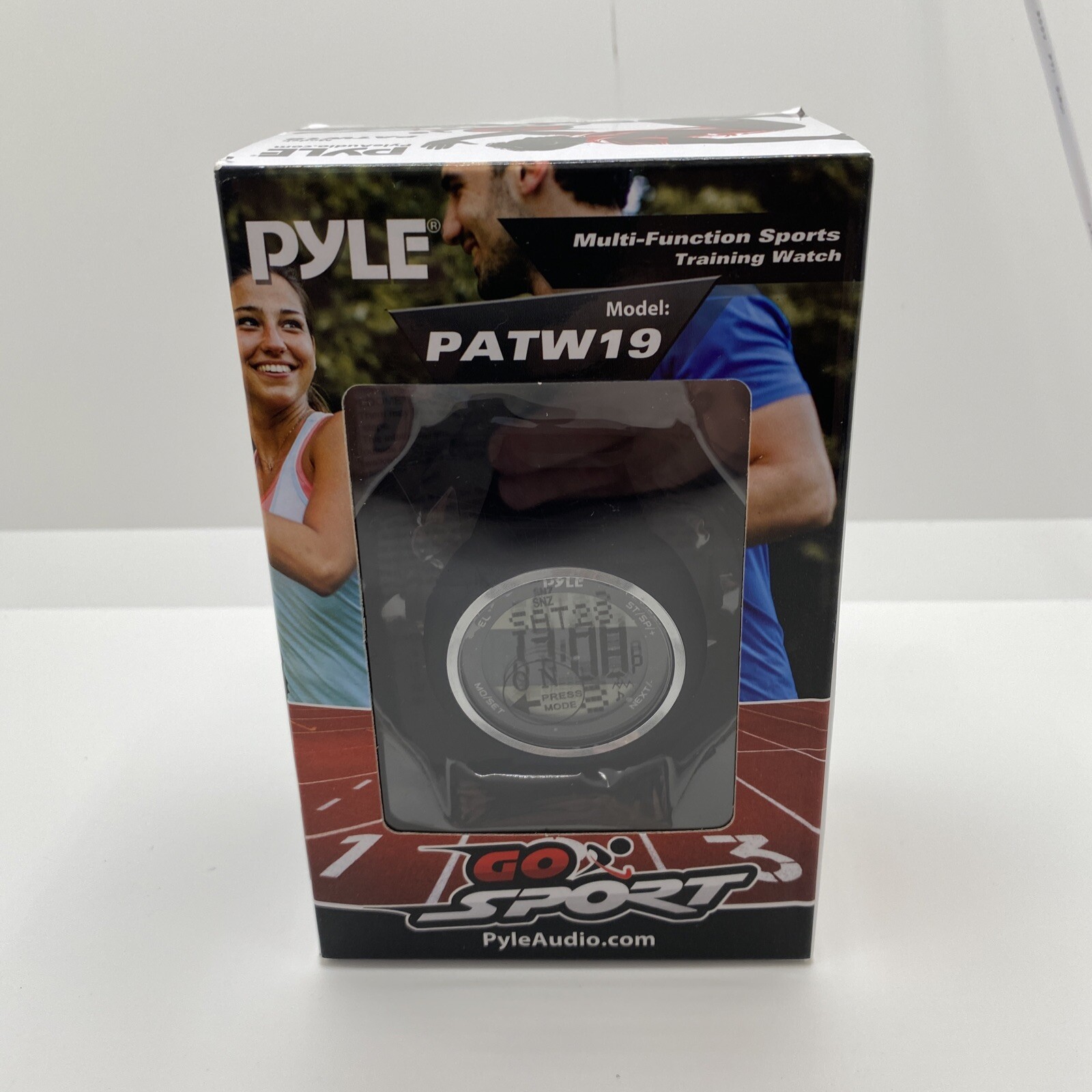 Pyle Go Sport Multi-Function Sports Training Watch, Multi-Alarm, Pedometer Timer