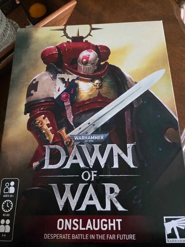 Warhammer 40K Dawn of War Onslaught Board Game Brand New Factory Sealed
