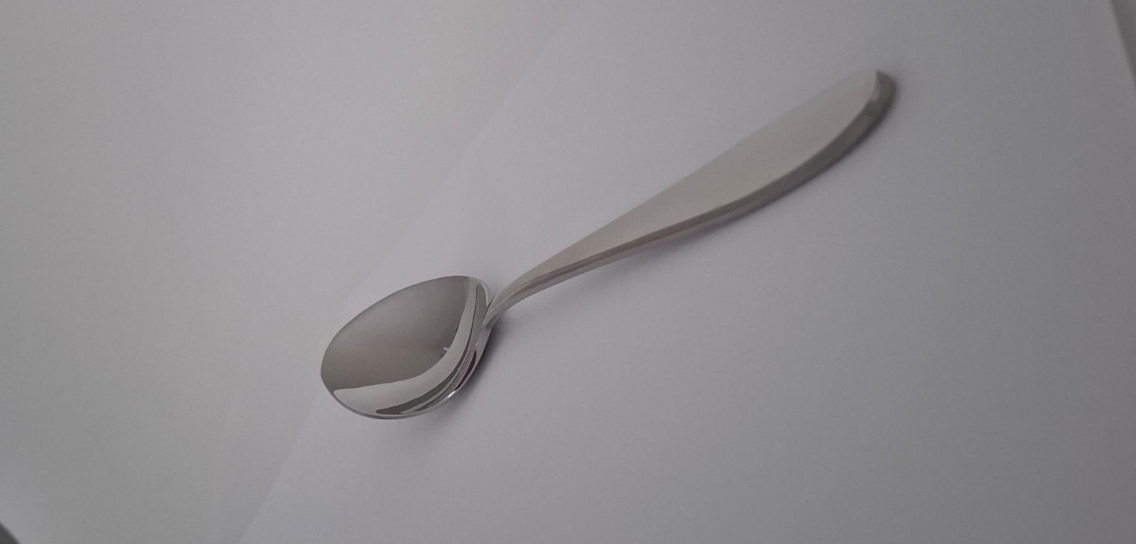 MORGAN SERIES - DESSERT SPOON (12 PIECES SET) - 18-10 STAINLESS STEEL - L18CM