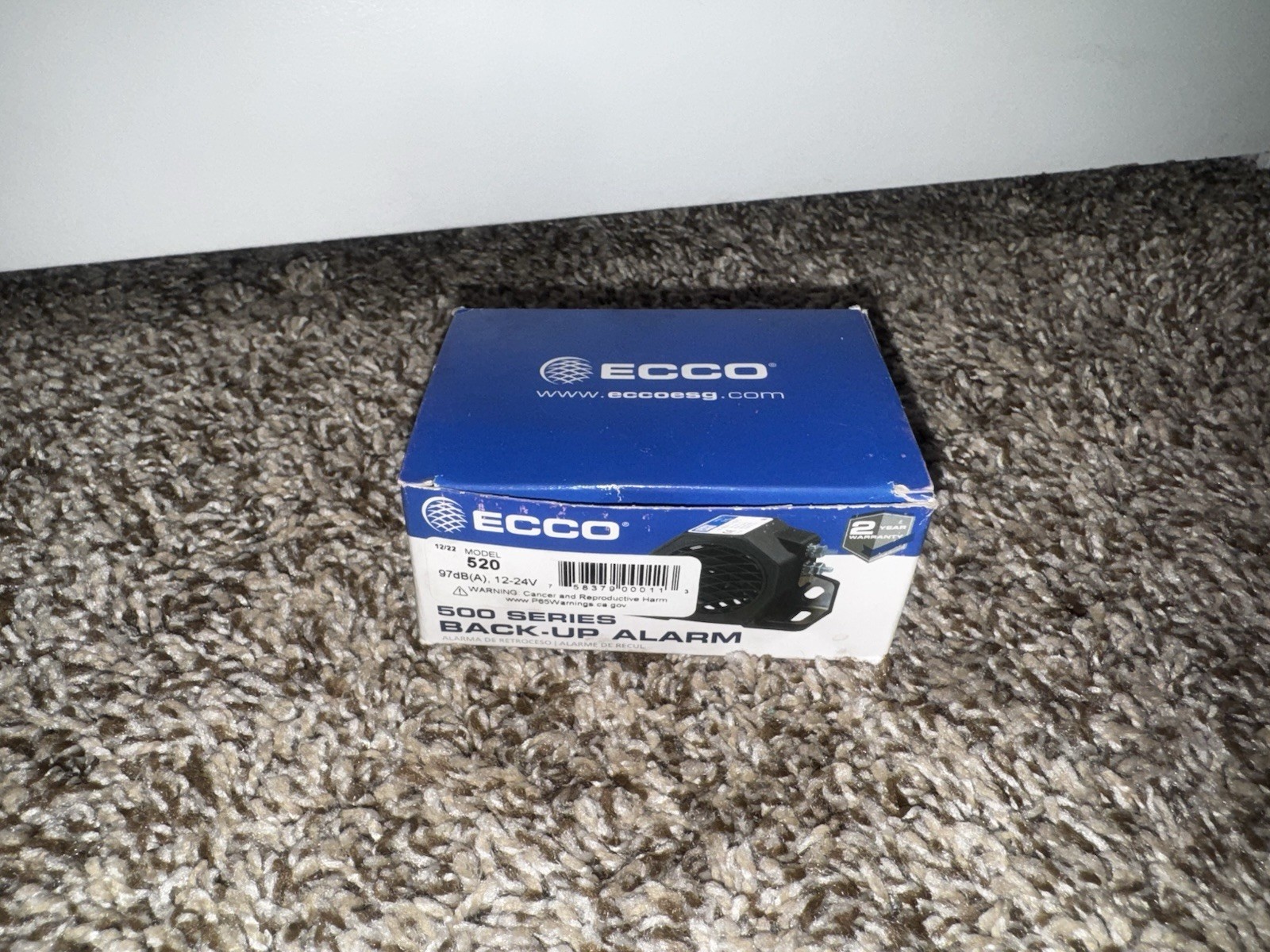 Ecco 500 Series Back Up Alarm