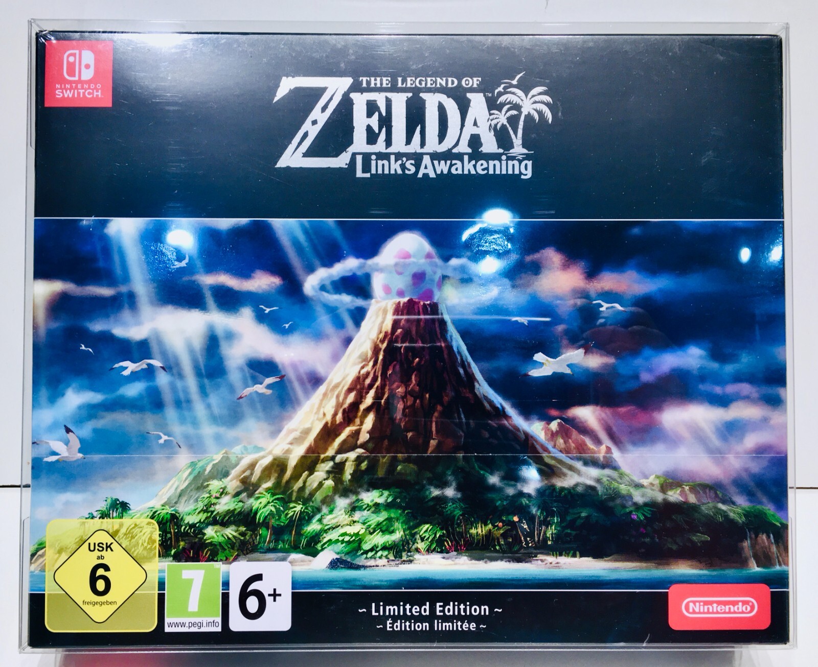 1 Box Protector For ZELDA LINKS AWAKENING EU EDITION Nintendo Switch Case