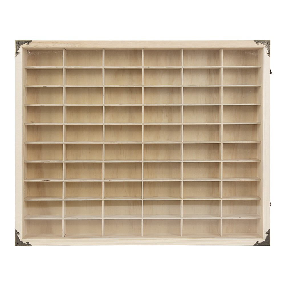 Wall Mounted Wood Display Case 1/64 Car Model Diecast Car Matchbox Storage Rack