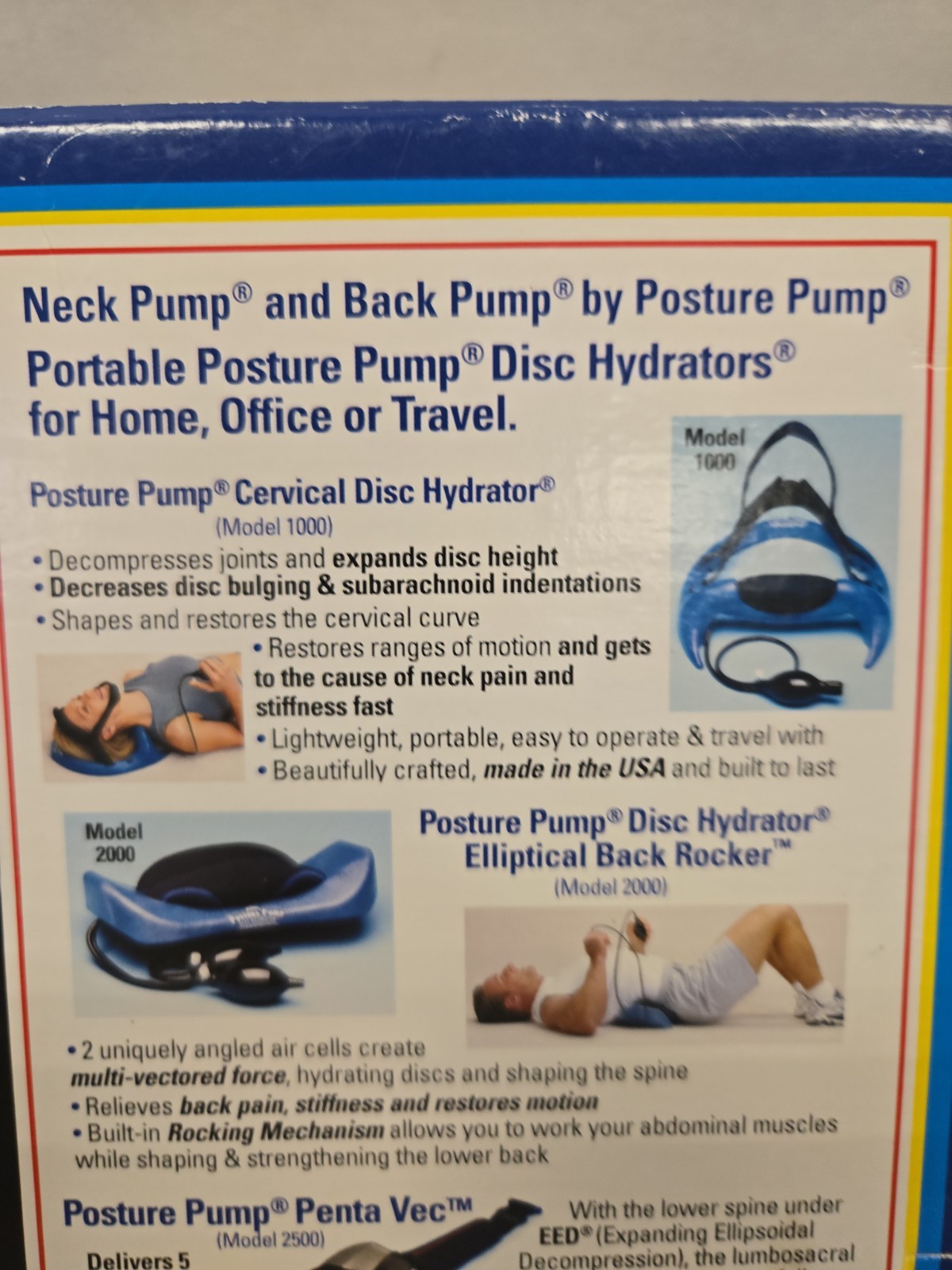 posture pump disc hydrator model 1100-S