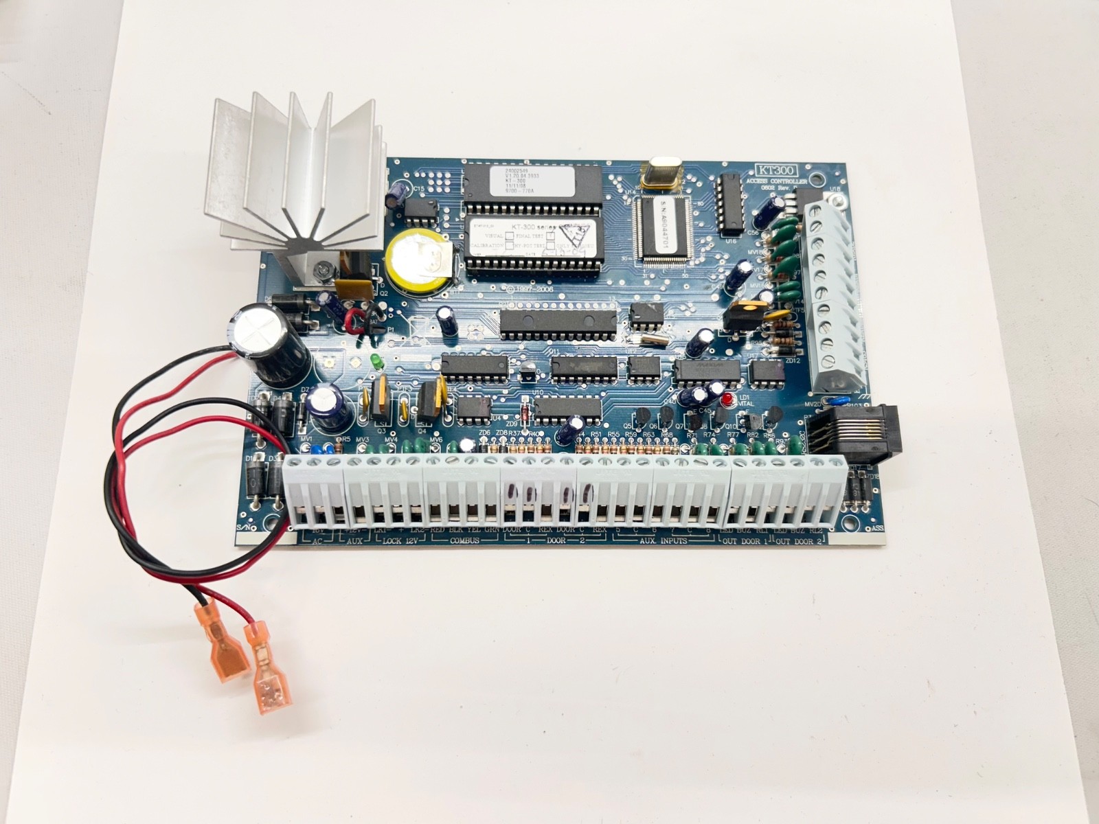 Tyco Kantech KT300 Door Access Controller PCB Board 0602 Rev D EntraPass