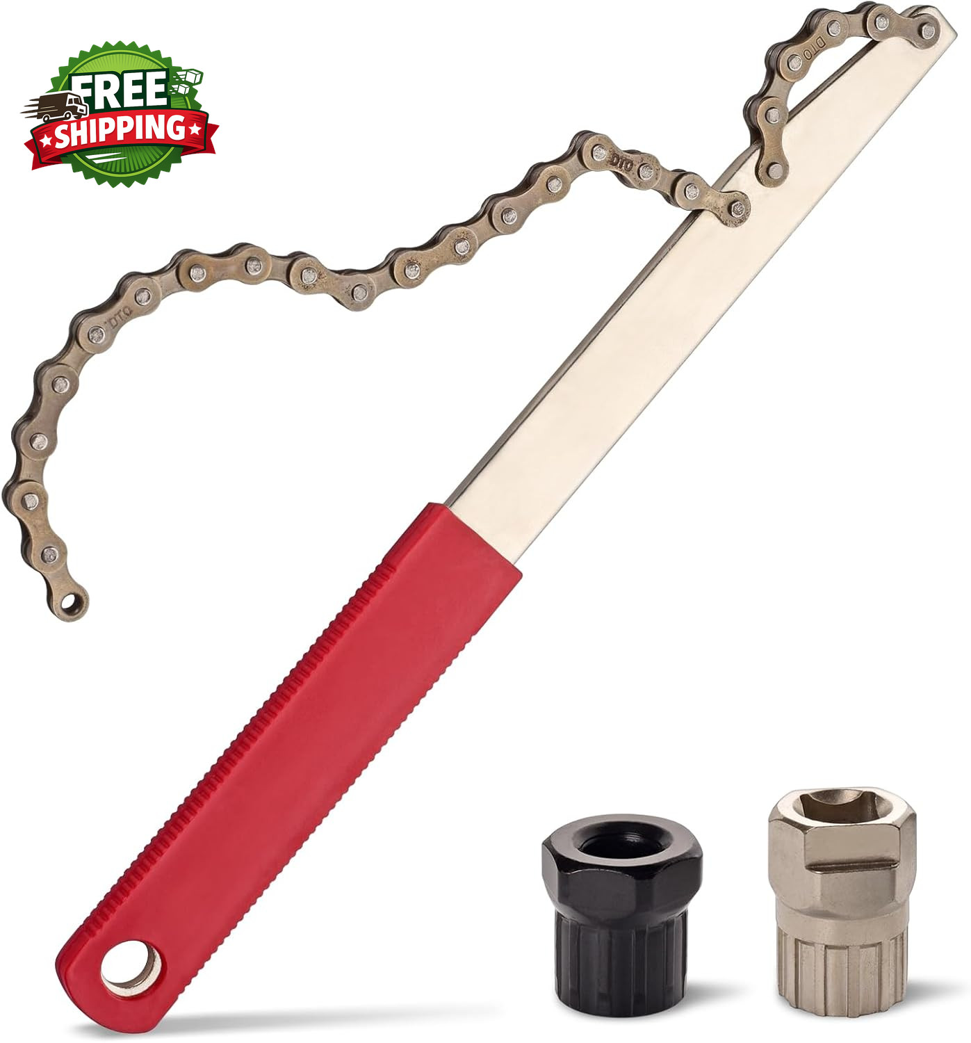 Bike Freewheel Removal Tool with Chain Whip and Bicycle Sprocket Removal