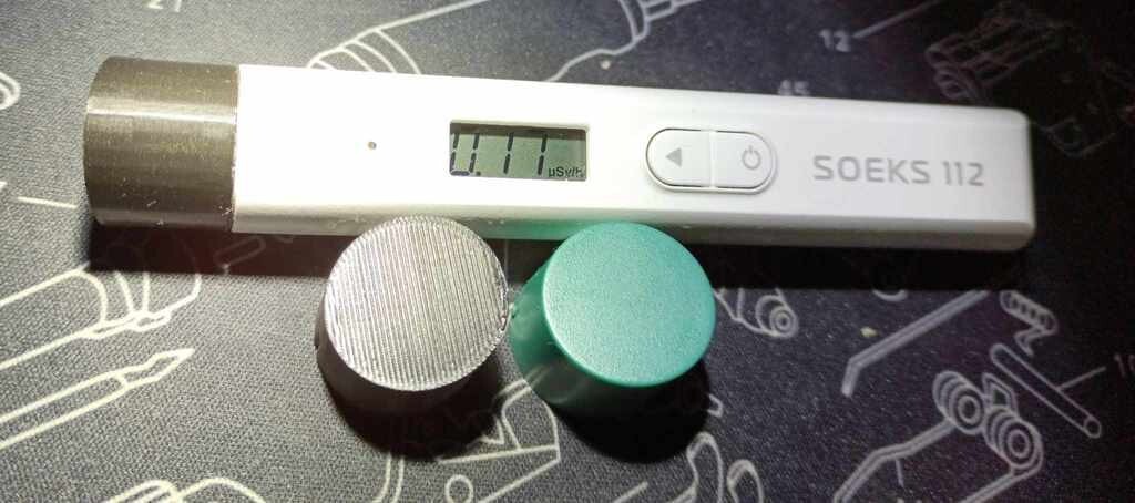Compatible SOEKS 112 Dosimeter Geiger Battery Cover Door Lid Replacement Repair