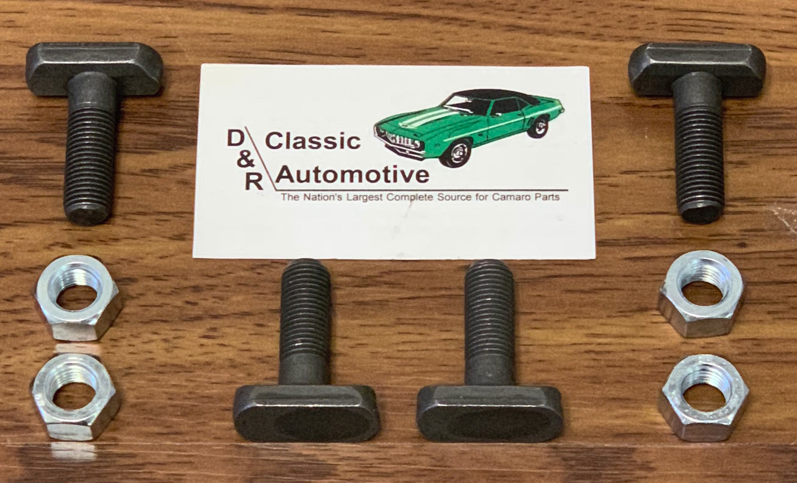 3DAY SALE Leaf Spring T-Bolts 4pc w/ nuts Camaro Firebird 67-81 Nova 68-79 Tbolt
