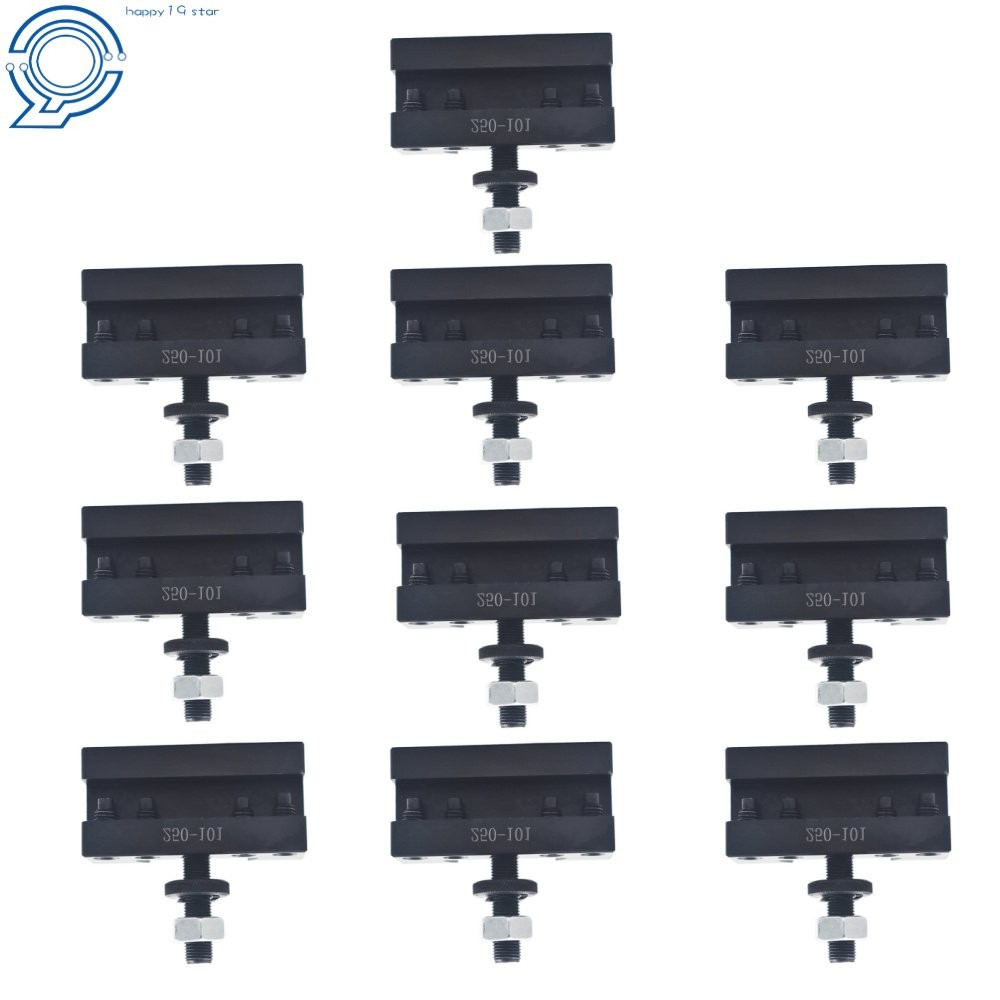 10 Pack AXA #1 250-101 For Lathe Quick Change Tool Post Turning & Facing Holder
