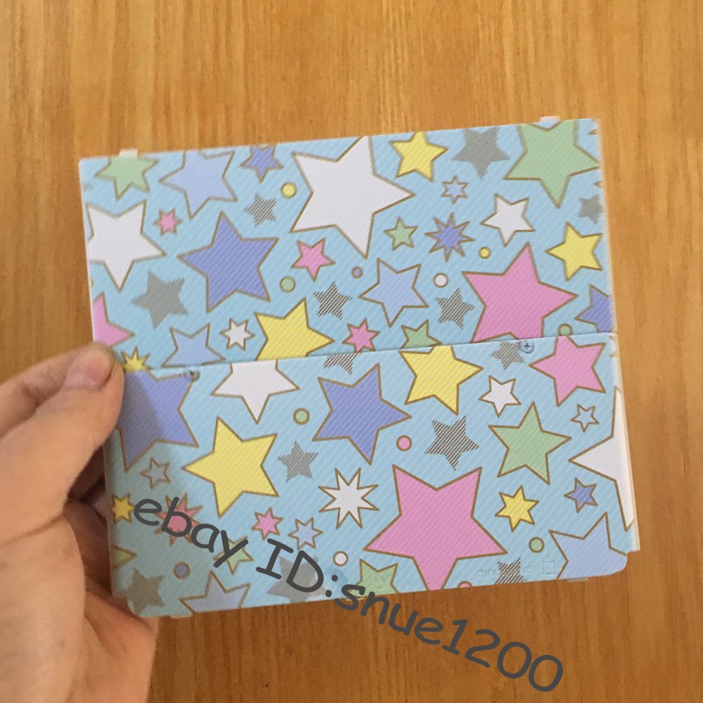 Nintendo New 3DS Kisekae Cover Plates Colorful Stars console Replacement Shell