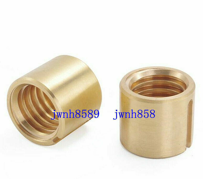 2pcs/Set Milling Machine X Axis Screw Rod Copper Nut Axis longitudinal Feed Nut