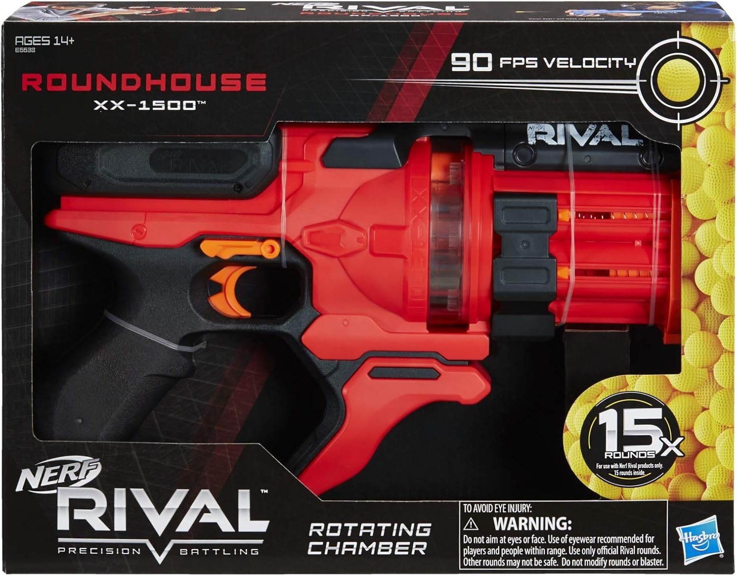 NIB - NERF XX-1500 Rival Roundhouse Blaster