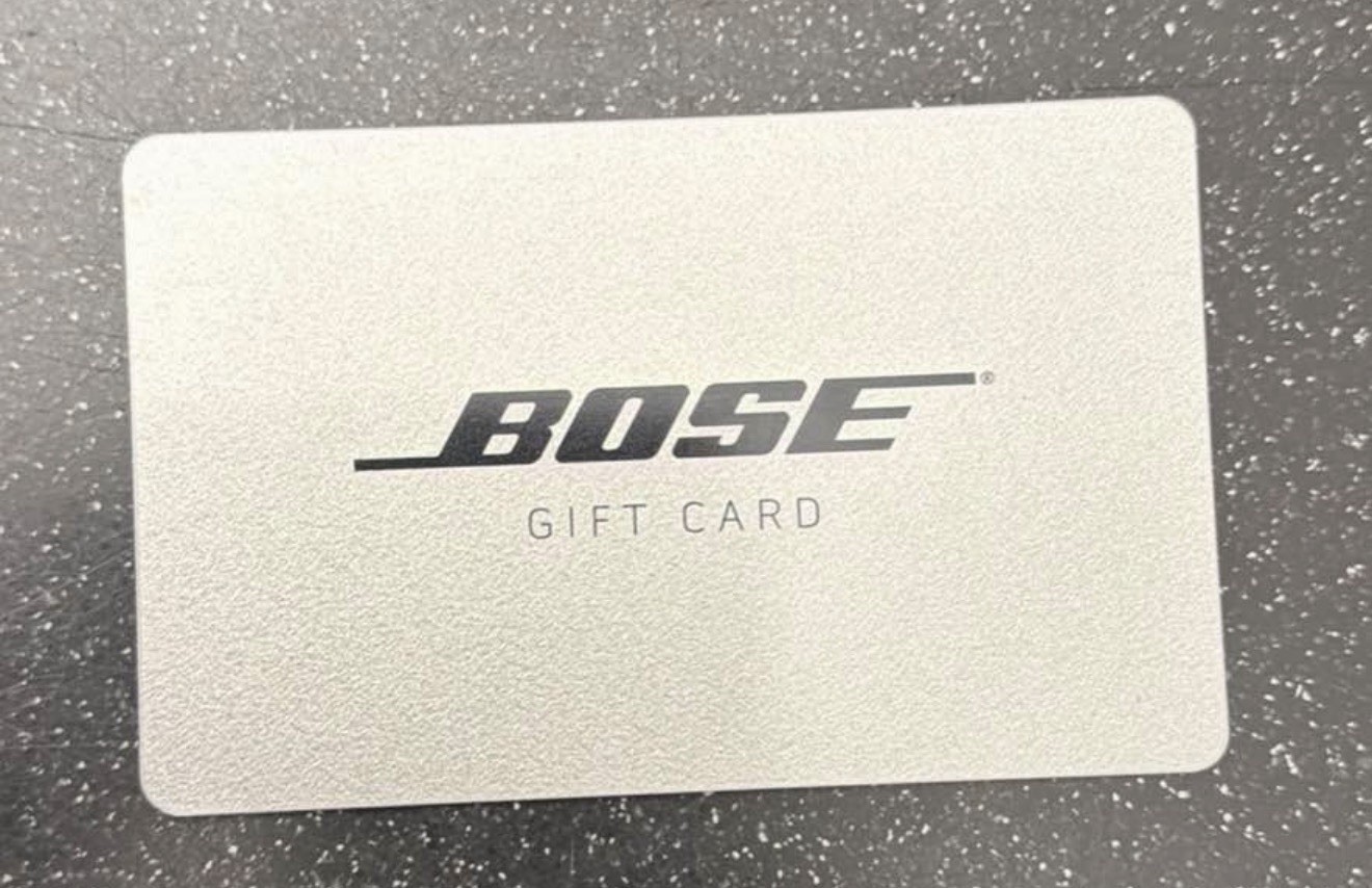 Bose Gift Card No Expiration Computers & Electronics Store Credit Voucher