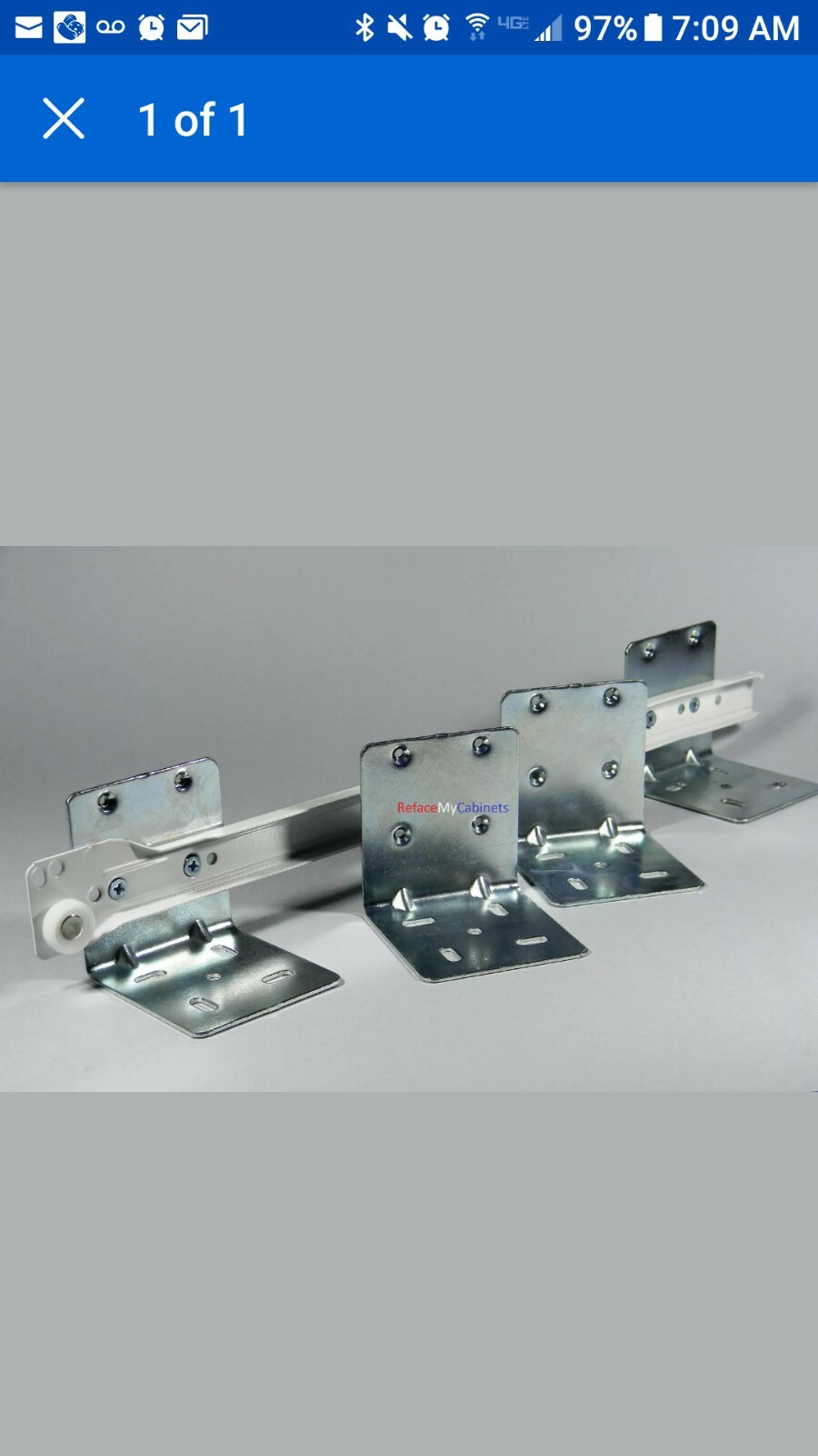 BLUM PULL OUT TRAY BRACKETS FOR DRAWER SLIDES