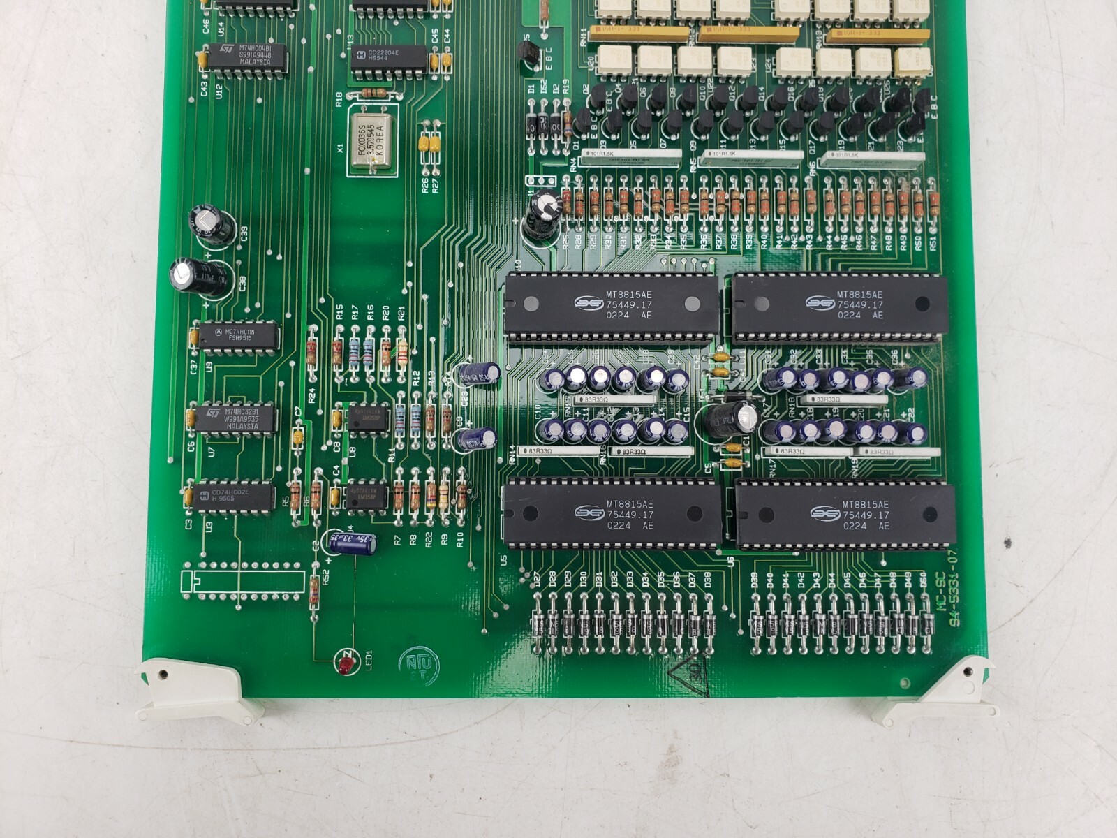 Bogen Multicom 2000 Station Card MCSC Intercom System Used AS IS #6