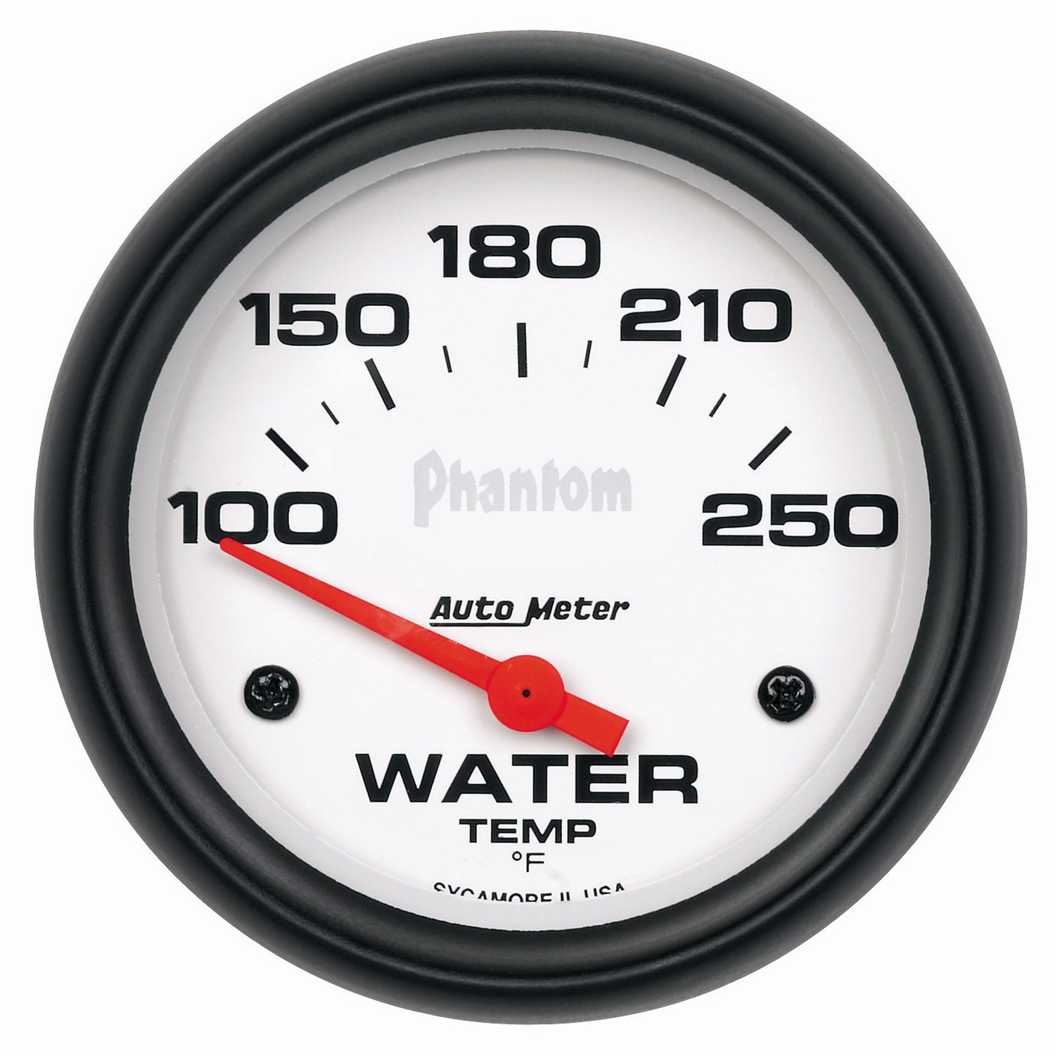 AutoMeter 5837 Phantom Water Temperature Gauge, 2-5/8 in., Electrical