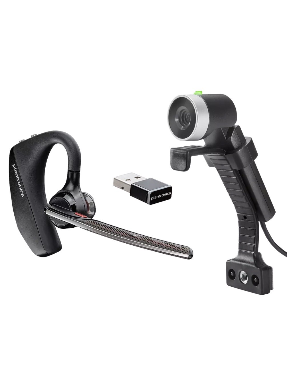 Poly Home Kit: EagleEye Mini Webcam and Voyager 5200 UC Bluetooth Headset