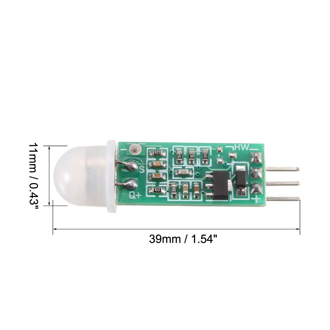 HC-SR505 Mini Infrared PIR Human Motion Sensor Detector Module