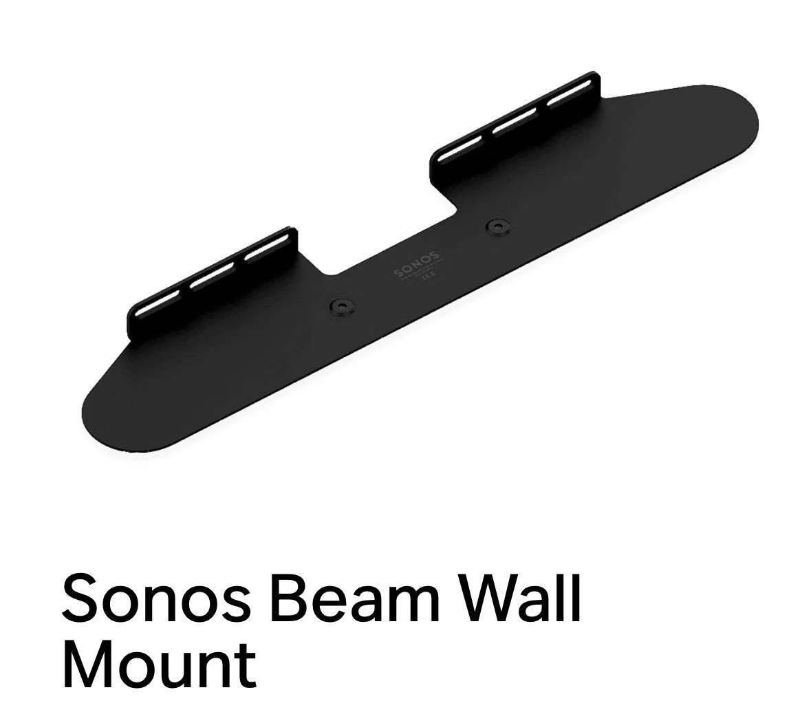 NEW Sonos Beam Wall Mount - Black - BM1WMWW1BLK