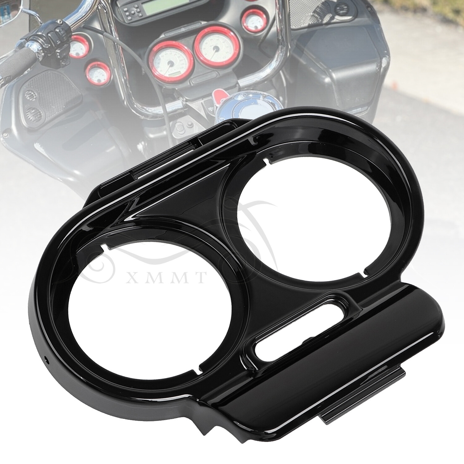 Front Speedometer Top Gauge Cover For Harley Road Glide EFI FLTRI FLTR 1998-2013