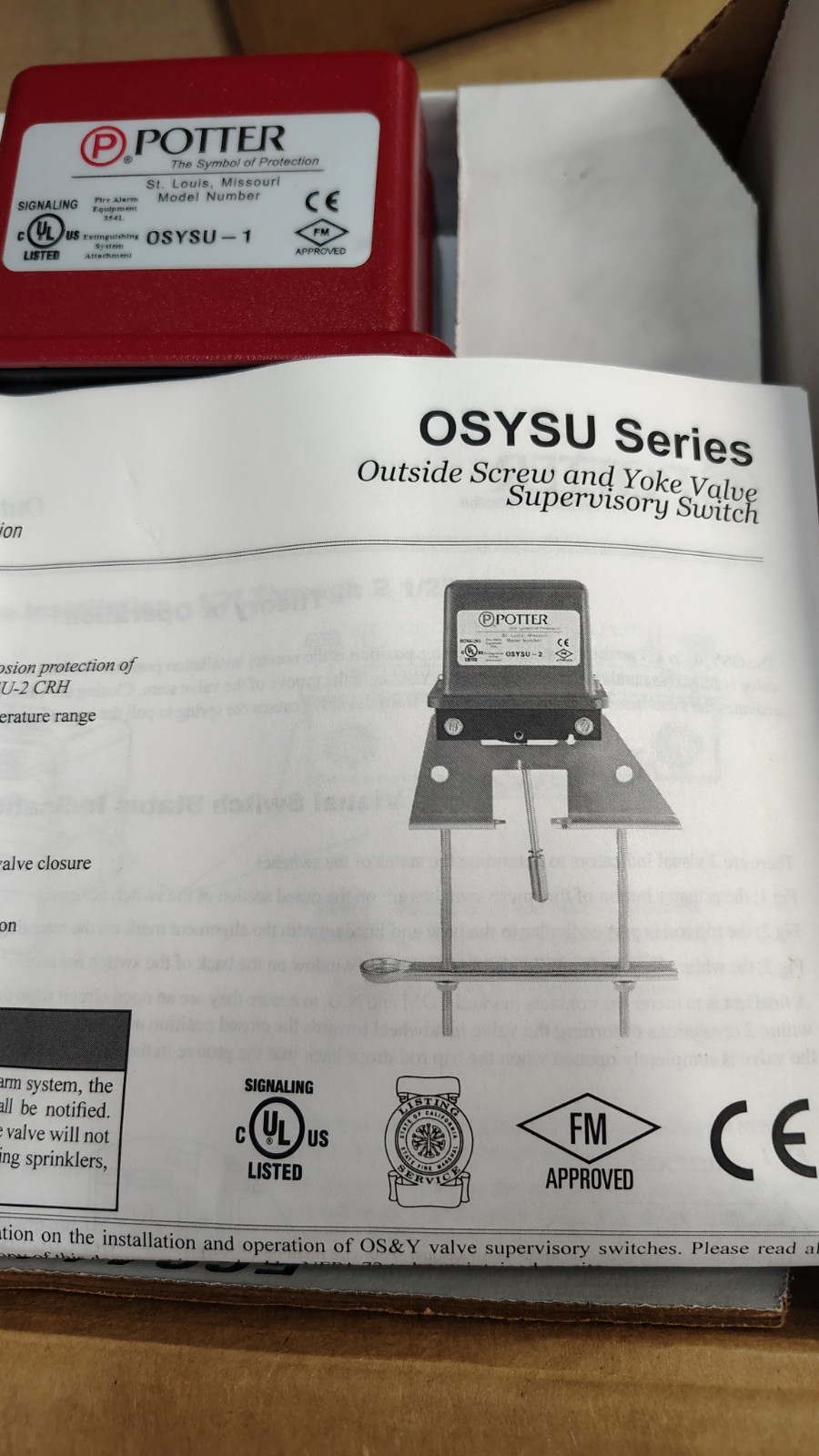 Potter OSYSU-1