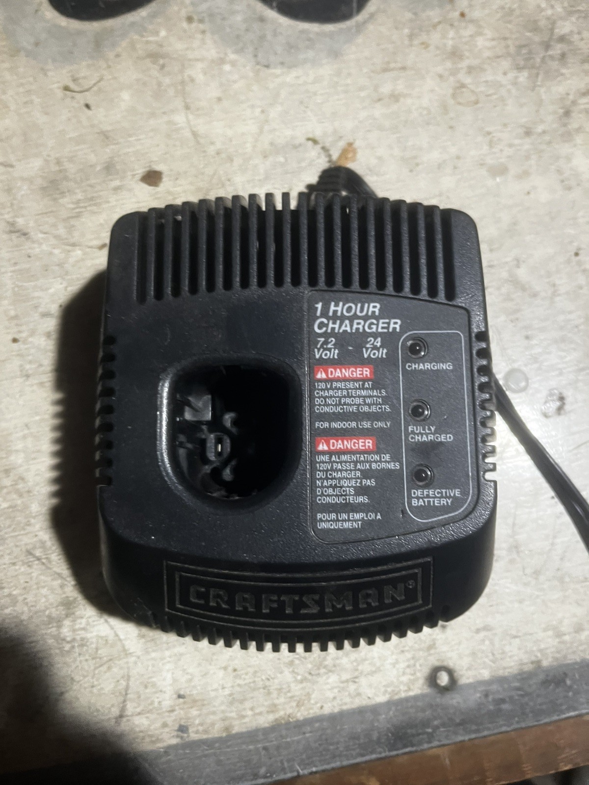 Craftsman 19.2V DieHard Fluorescent Worklight w/ battery and charger
