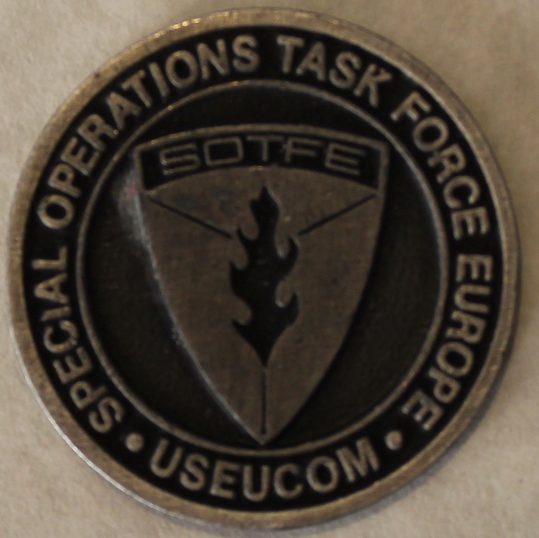 Special Operations Task Force Europe SOTFE USEUCOM Military Challenge Coin