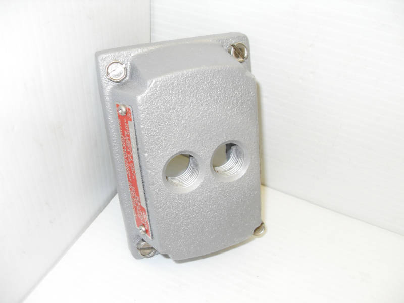 ⭐NEW IN BOX⭐ APPLETON EDSK2SP DOUBLE HOLE EXPLOSION PROOF COVER 🔴USA🔵