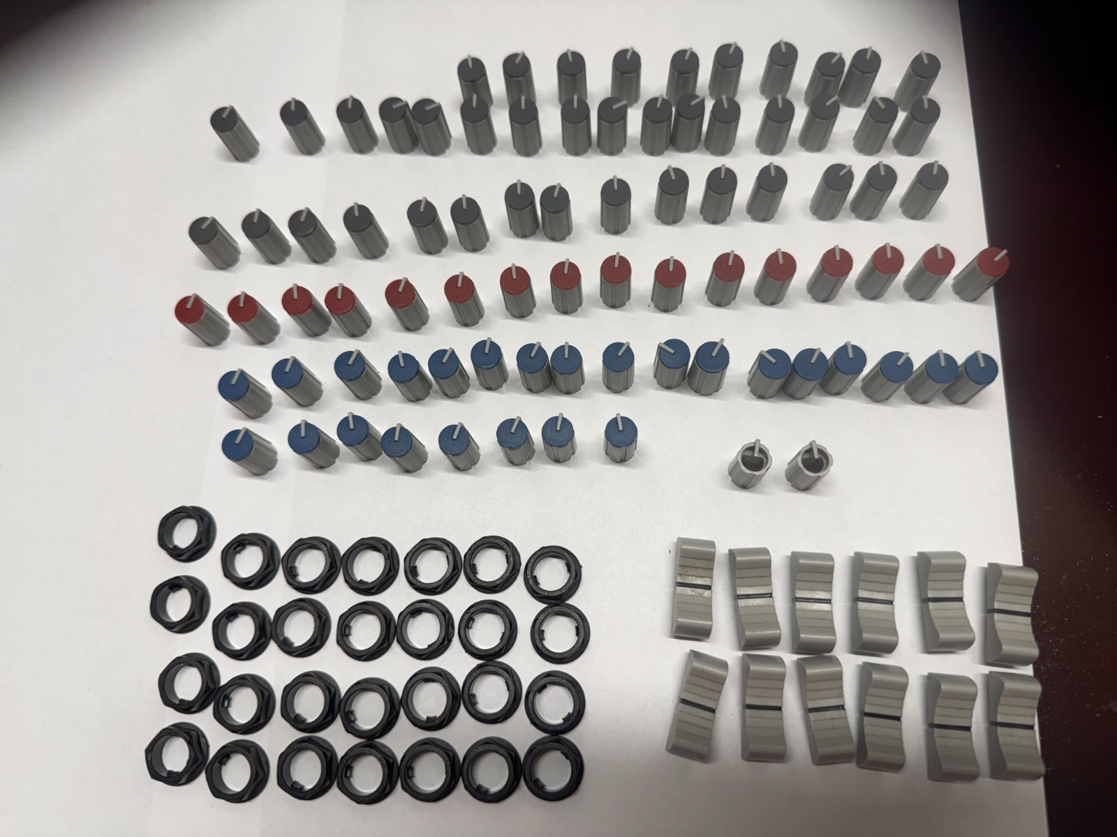 MIXER KNOBS AND SLIDERS PARTS FOR CARVIN C800, C1600, C2400 CONCERT SERIES
