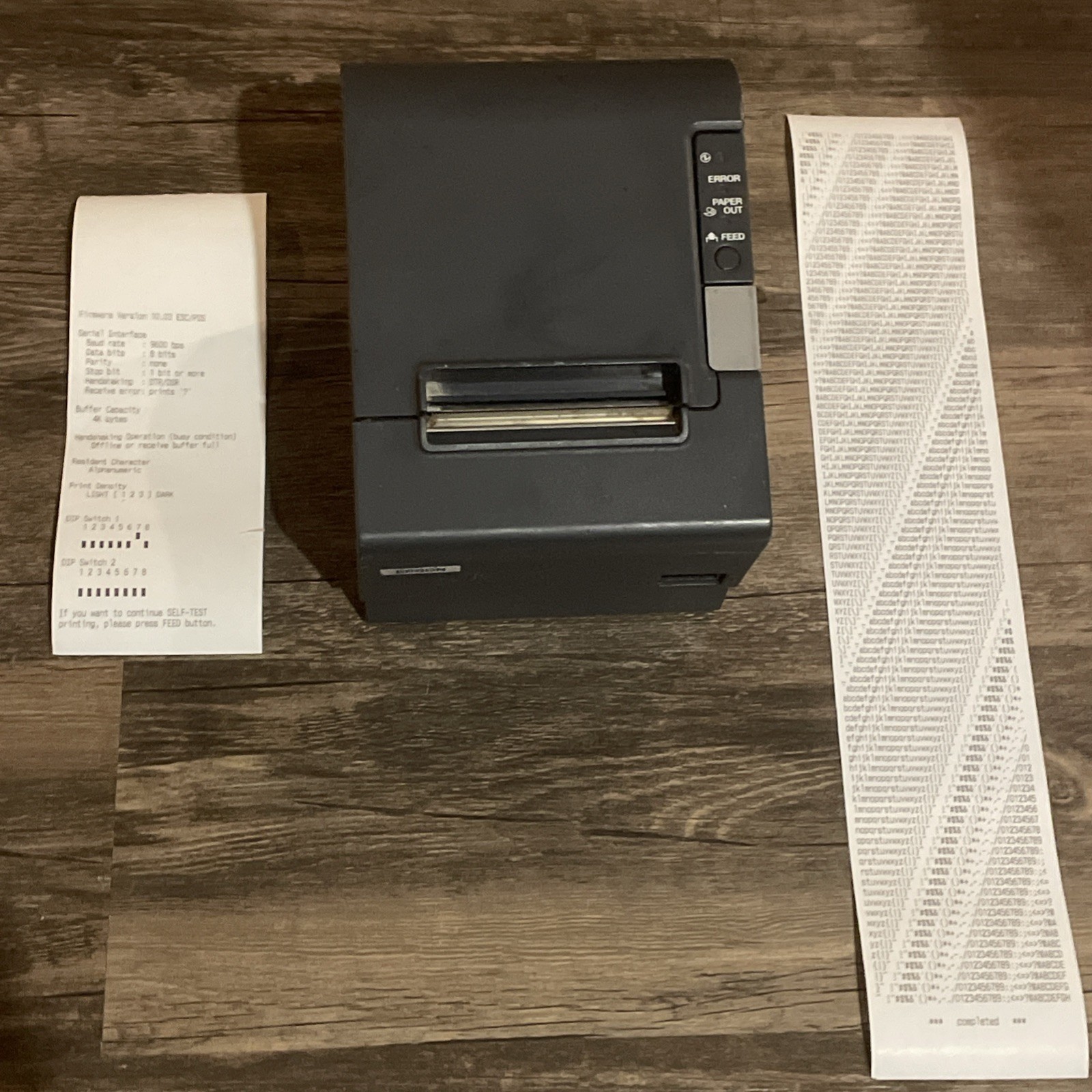 Micros Epson M129H TM-T88IV Thermal POS Receipt Printer IDN  Tested!