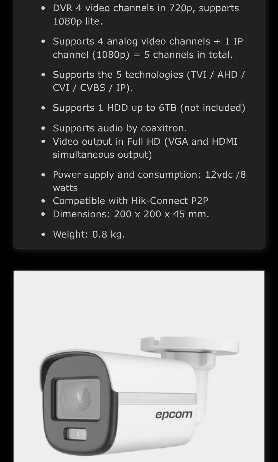 Security Camera System