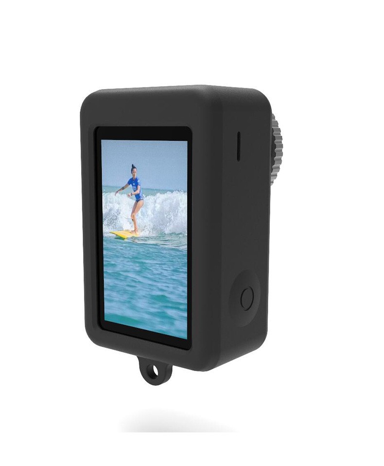 Camera Silicone Protective Case+lens cover for DJI OSMO ACTION 3 Camera Accessor