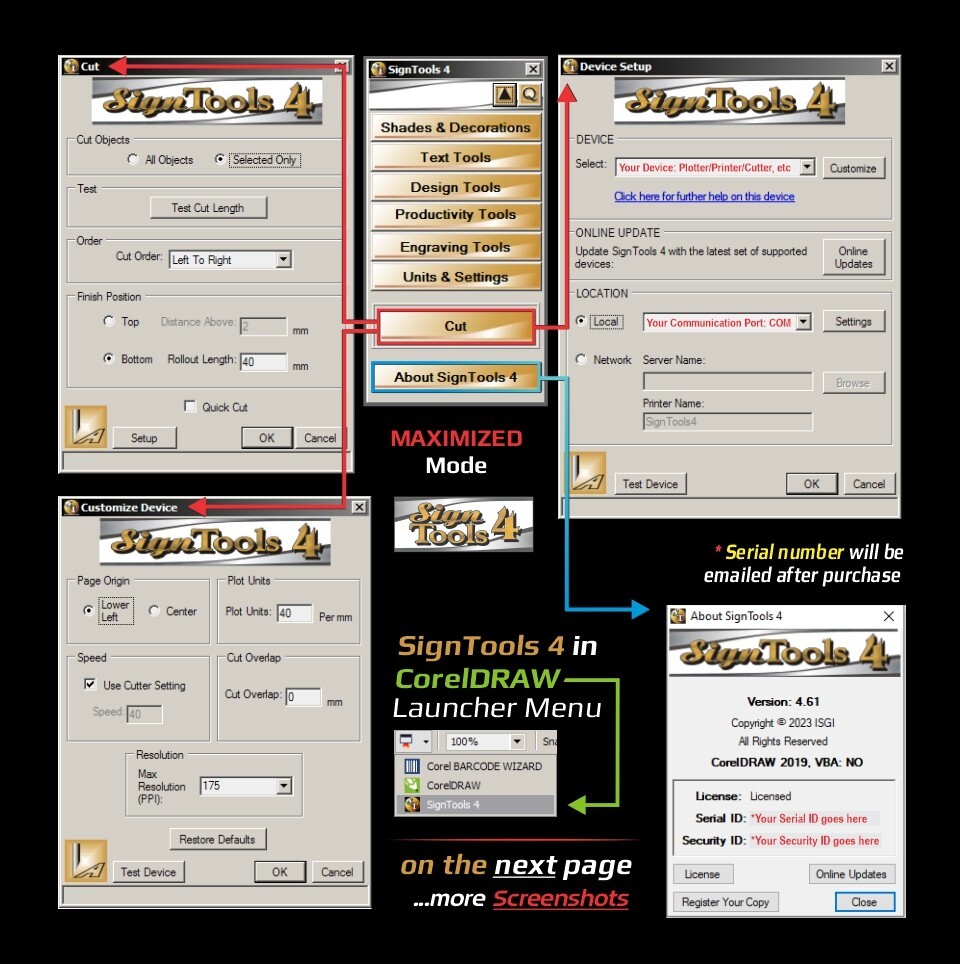 BEST Sign software for Graphtec Vinyl Plotter, CorelDRAW & Adobe illustrator