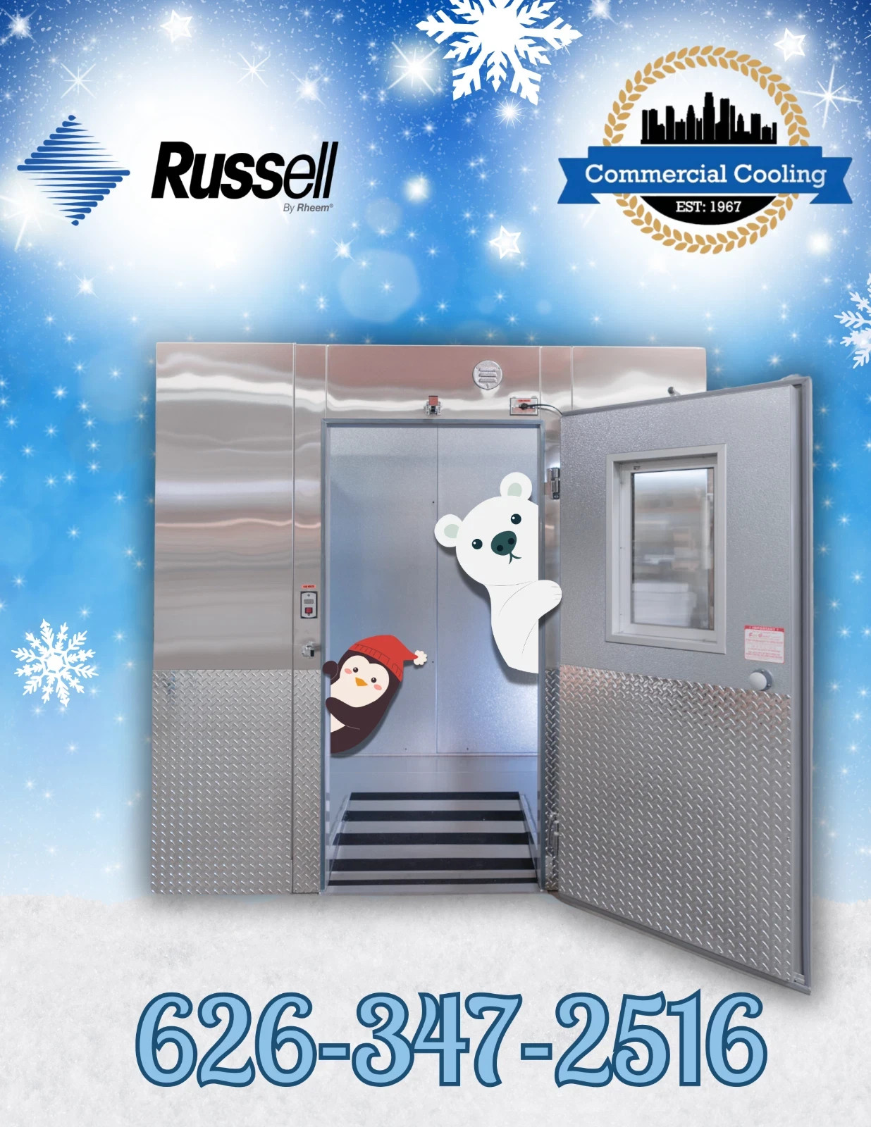 New NSF...US Made Walk-in Cooler...10 x 20 x 8'...ON $ALE...$8,660...IN STOCK!!!