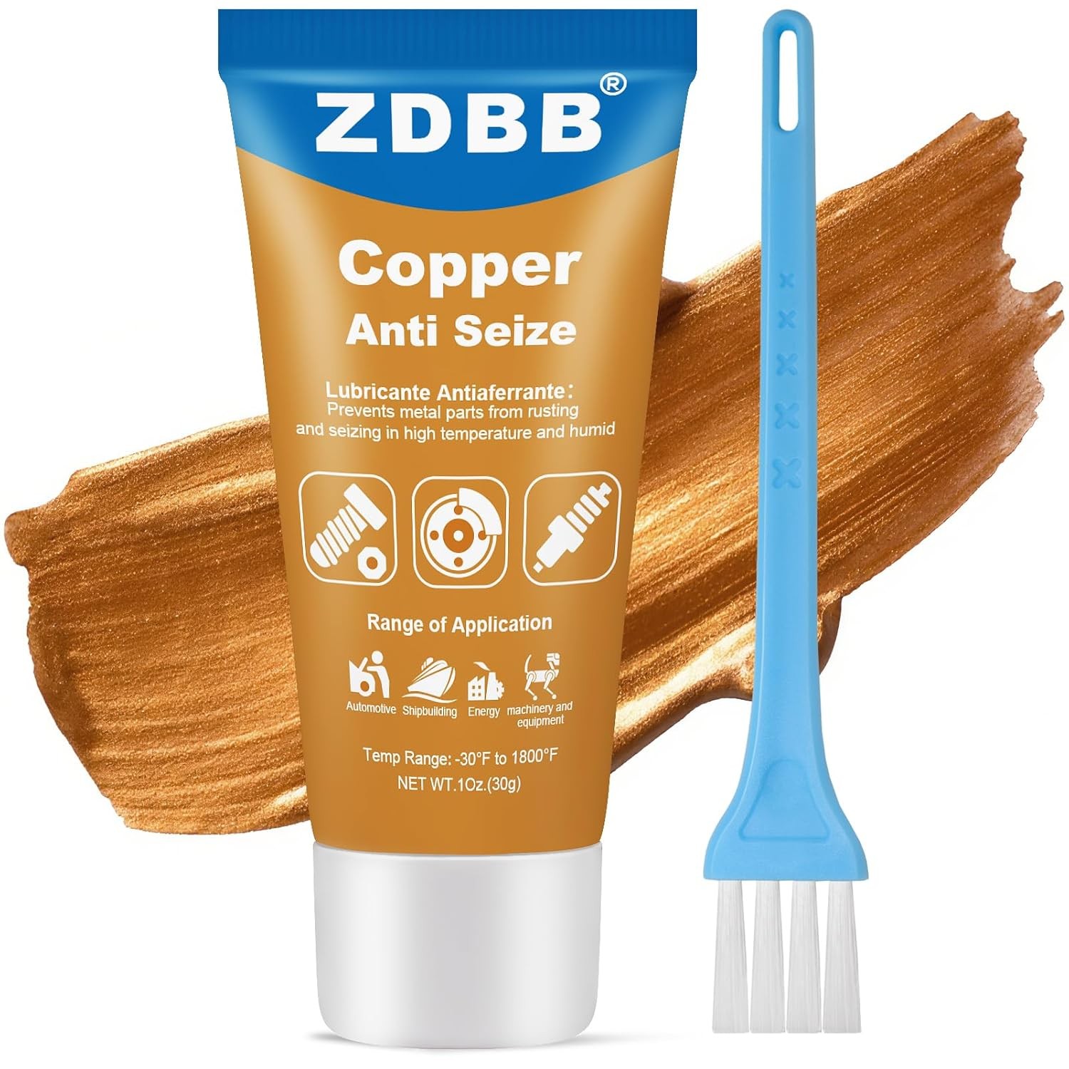 Copper Anti Seize Thread Lubricant High 1 PCS, Anti-Seize